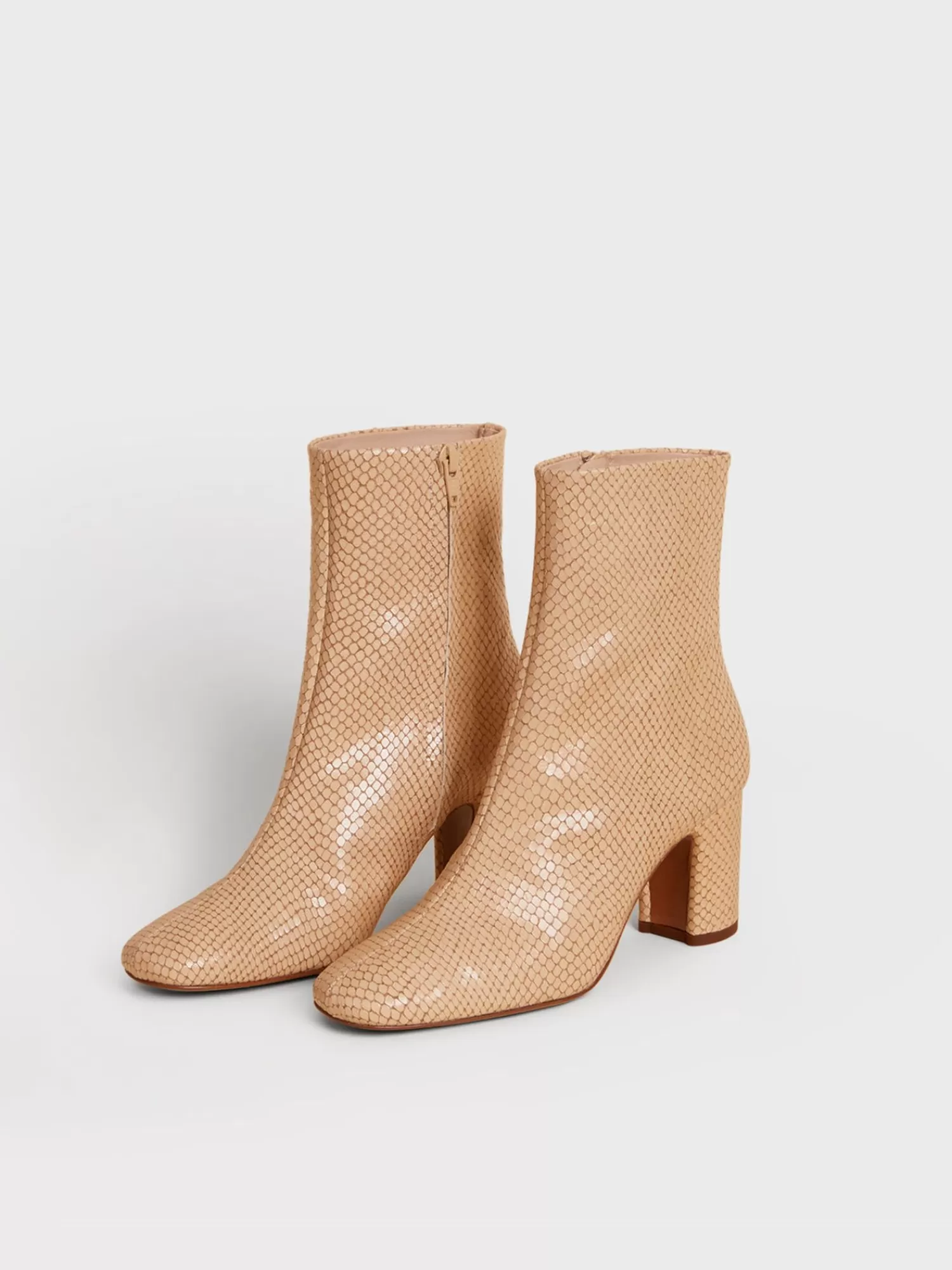 Rouje Souliers<Bottines Celeste