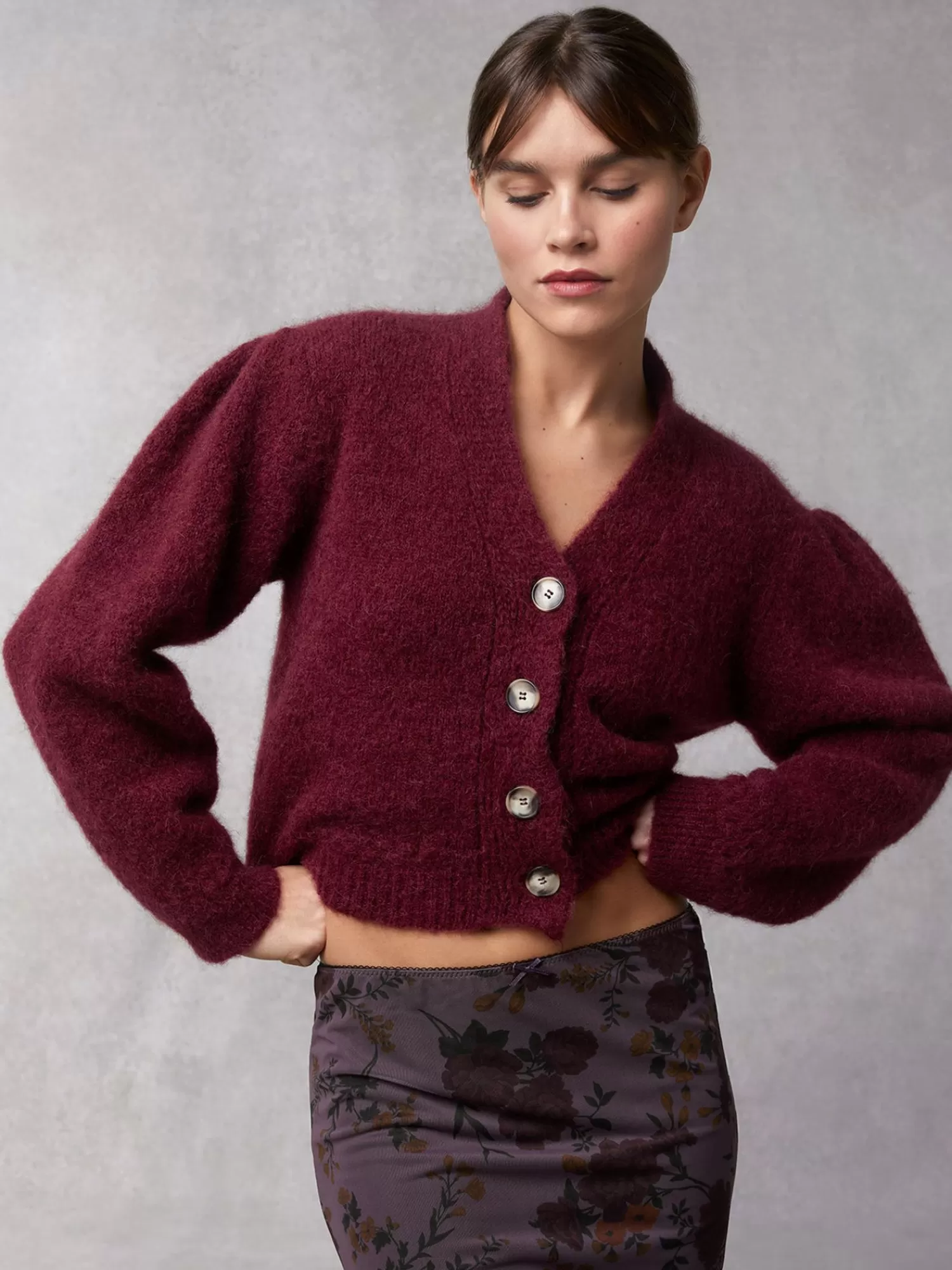 Rouje Mailles<Cardigan Nona